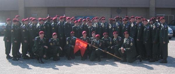 Group photo in Fort Bragg